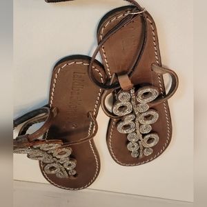 Laid Back London Womens Brown Sandals Flats Size  EUR 38
